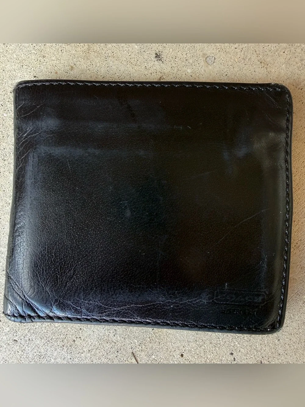 Coach Men’s Leather Wallet Bifold